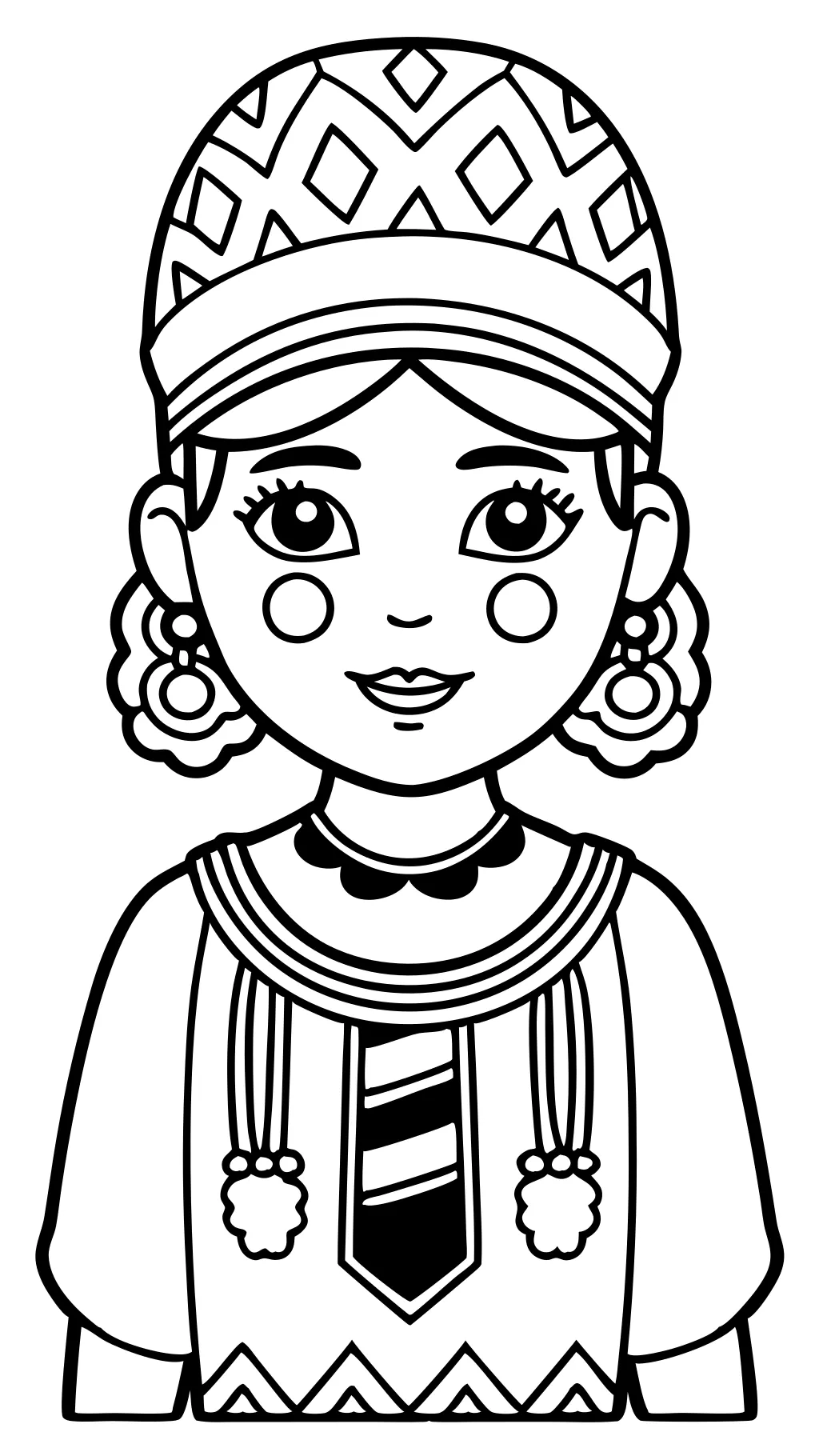 culture coloring pages